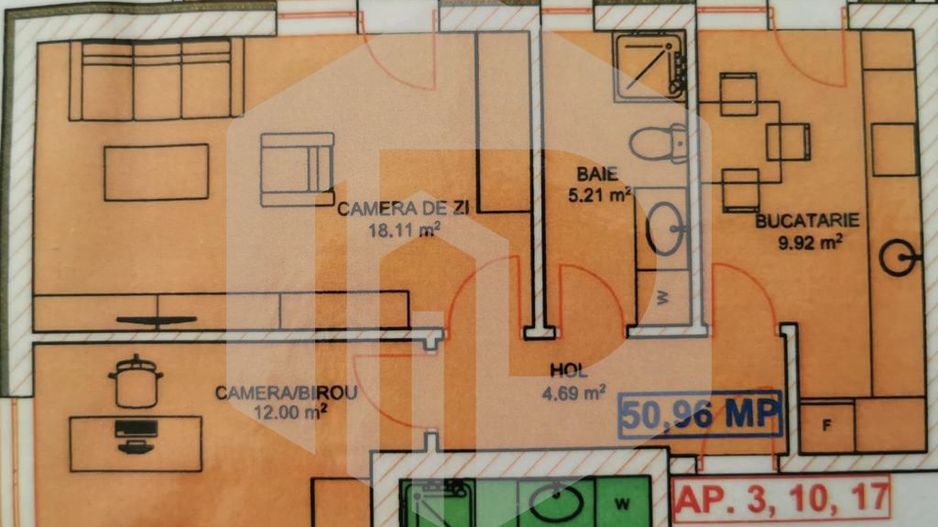 DEDEMAN -  Apartament 2 camere cu Balcon | DECOMANDAT Rahovei - Poză 2