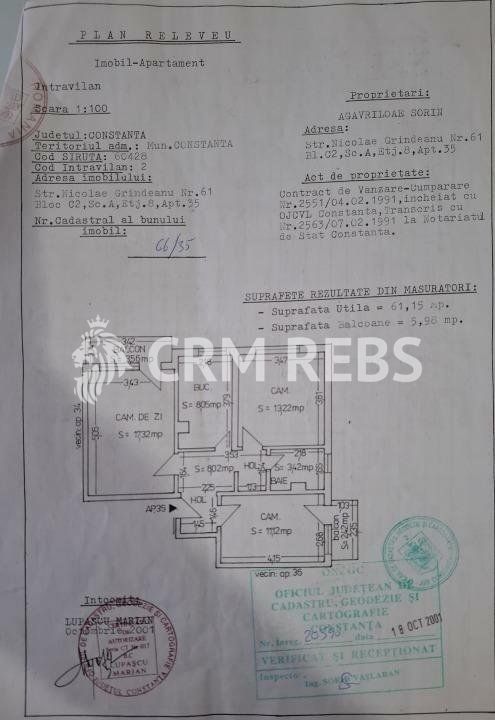 Vând apartament cu 3 camere Mobilat/Utilat in zona Km 4-5 - Poză 11