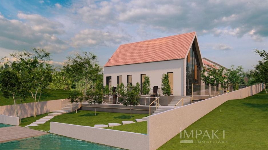 Oportunitate de Investiție! Teren pe malul lacului cu autorizatie! - Poză 1