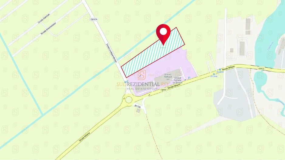 Teren 12350 mp, intravilan, amplasare de exceptie in Buftea, Ilfov - Poză 2