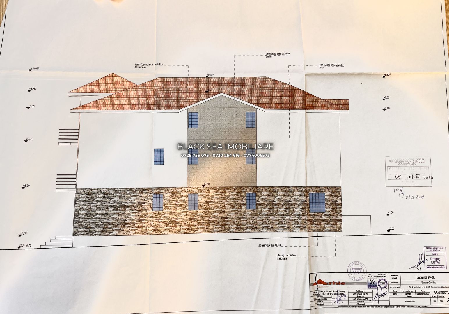 Vila P+2 E De vanzare!!! 14 Camere, 12 dormitoare l zona Palazu Mare - Poză 5