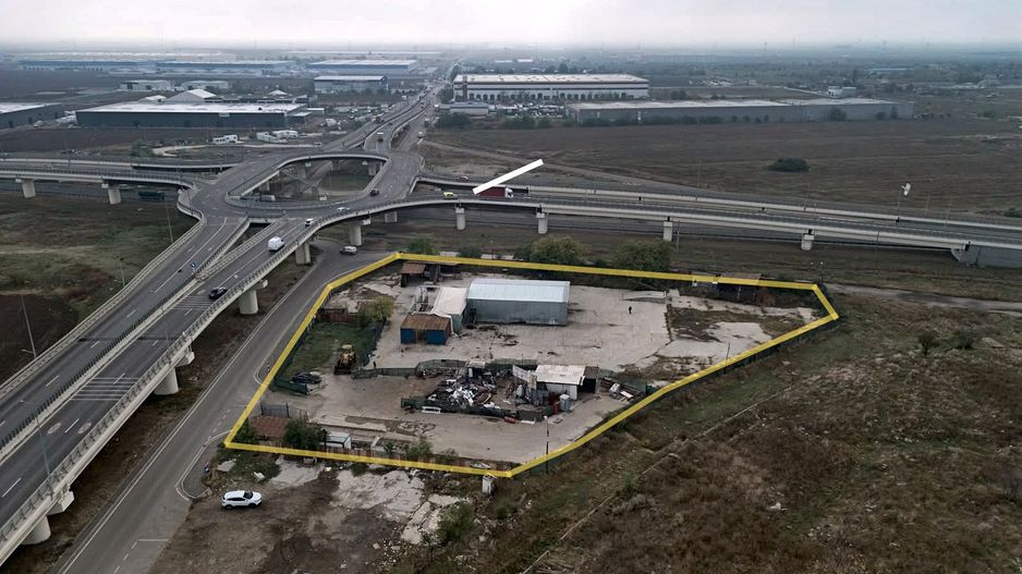 Teren intravilan de vanzare 7025 mp, potential industrial si comercial - Poză 1