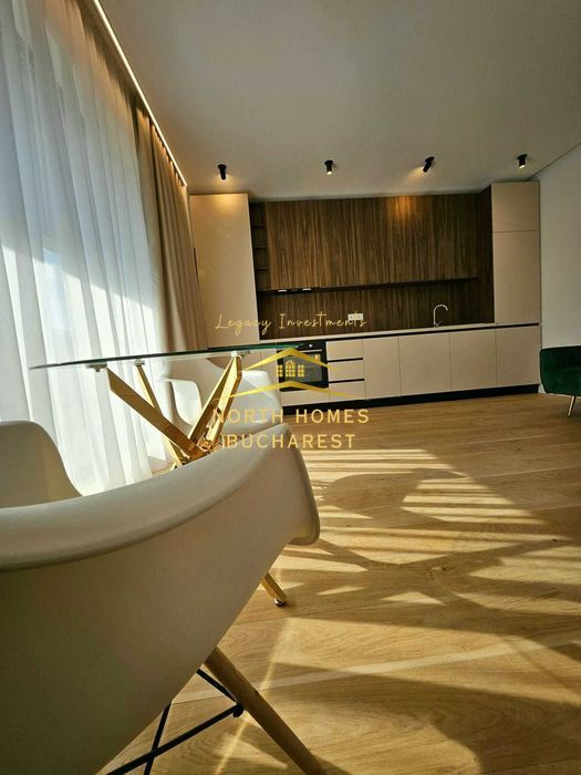 Apartament 2 Camere de Lux – Nusco City, Aviatiei | Terasă Panoramică - Poză 3