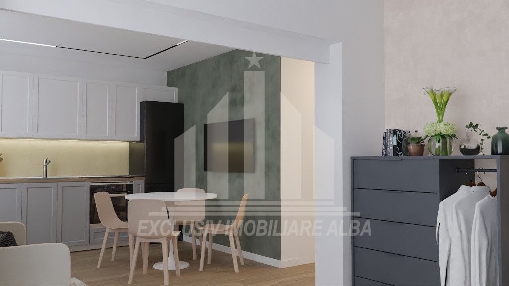 Apartament 3 camere | Open space | 63 mp | Bloc Nou | Alba-Micesti - Poză 4