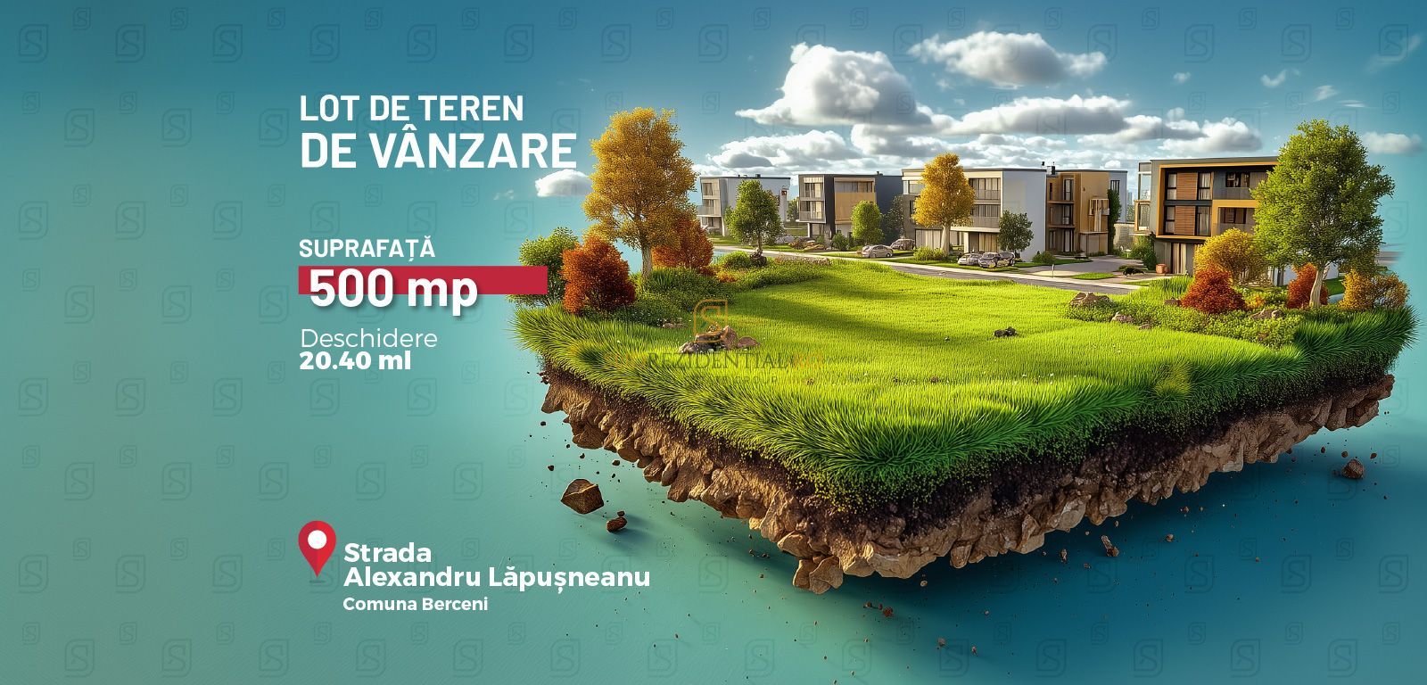 Tere intravilan, 500 mp, str Buchetului, comuna Berceni, Ilfov - Poză 1