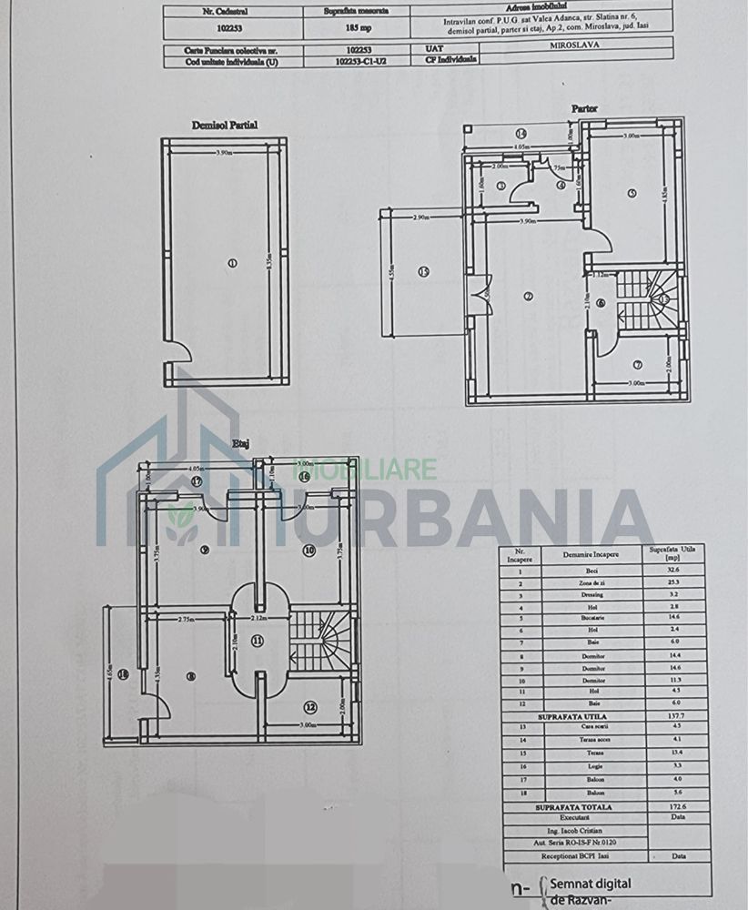 Vilă Duplex Modernă,D+P+1E, Cug -Valea Adâncă,4camere/172mp - Poză 6