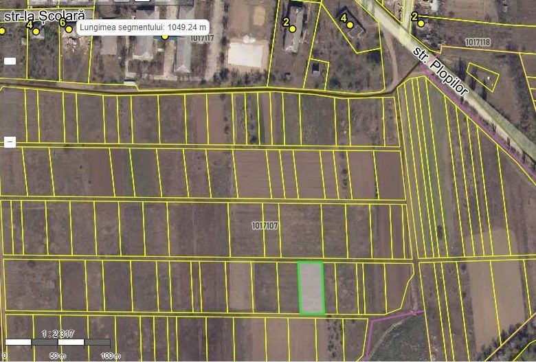 Teren pentru construcție – 11 ari, Chetrosu, Anenii Noi - Poză 1