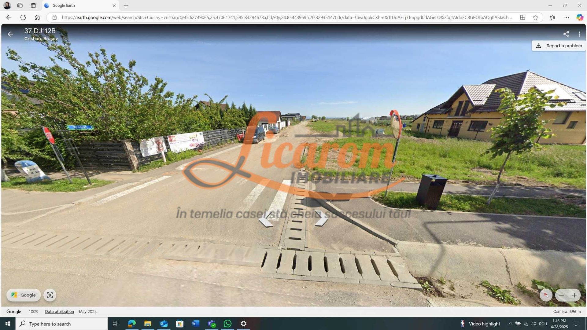 Teren de vânzare  Cristian, Brasov. Utilități la limita de proprietate - Poză 4