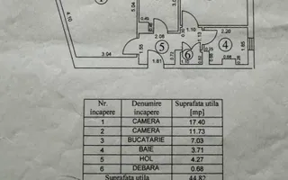 Apartament 2 camere, decomandat, etaj 1, Mazepa 2 - Poză 12