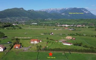 Teren intravilan 1.495 mp | Bran- Tohanul Nou | Vedere Bucegi | Deschidere 45 m - Poză 2