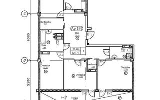 Vânzare, penthouse, 3 camere + living, strada Calea Ieşilor, Sculeni - Poză 6