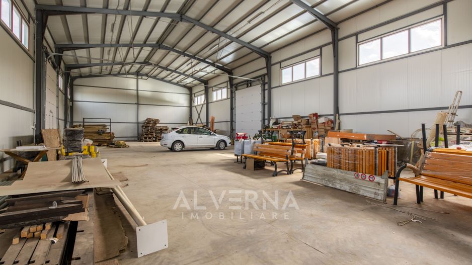 Hala industriala 465mp + anexa | teren 7162mp | front 95ml | Rascruci - Poză 25