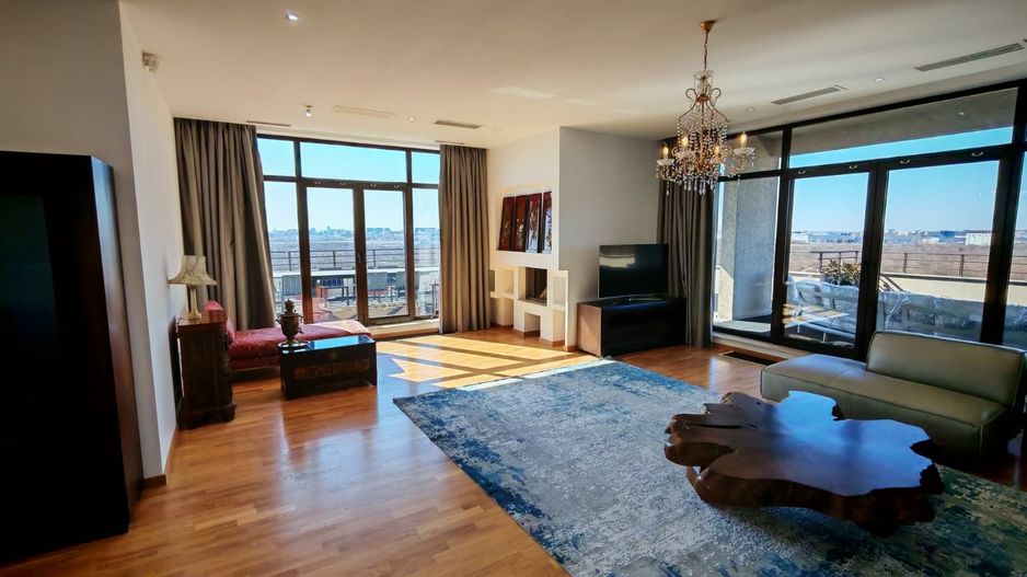 Penthouse 5 camere 250 mp lângă Ambasada SUA , zona Băneasa București - Poză 8