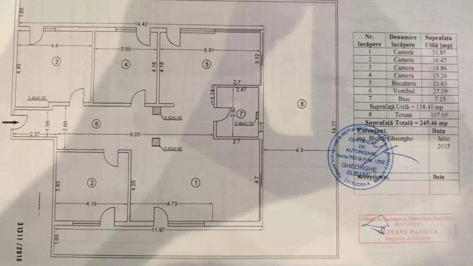 4 CAMERE LUX GRAND ARENA, METALURGIEI - Poză 19