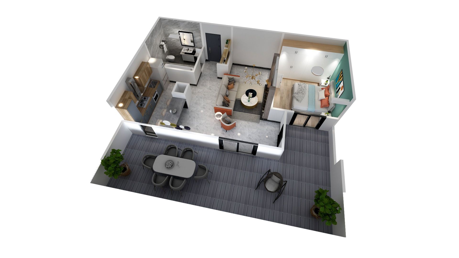 Apartament+loc de parcare subteran inclus in pret! comision0% - Poză 4