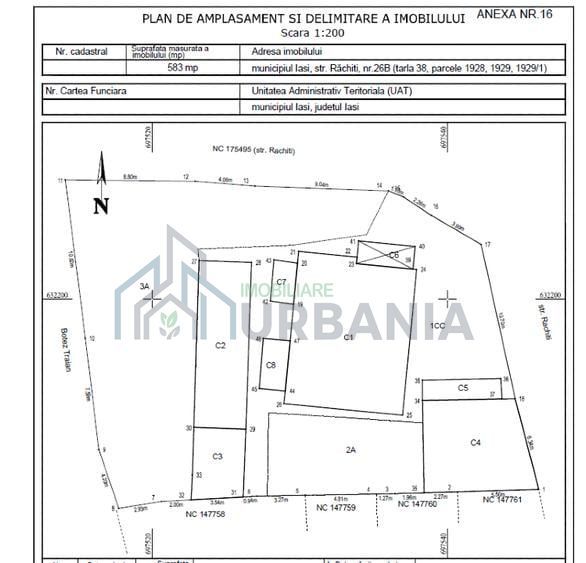 Vânzare casă cu teren 589 m², zonă semicentrală, Iași – intersecția str. Răchiți cu str. Bălușescu - Poză 3