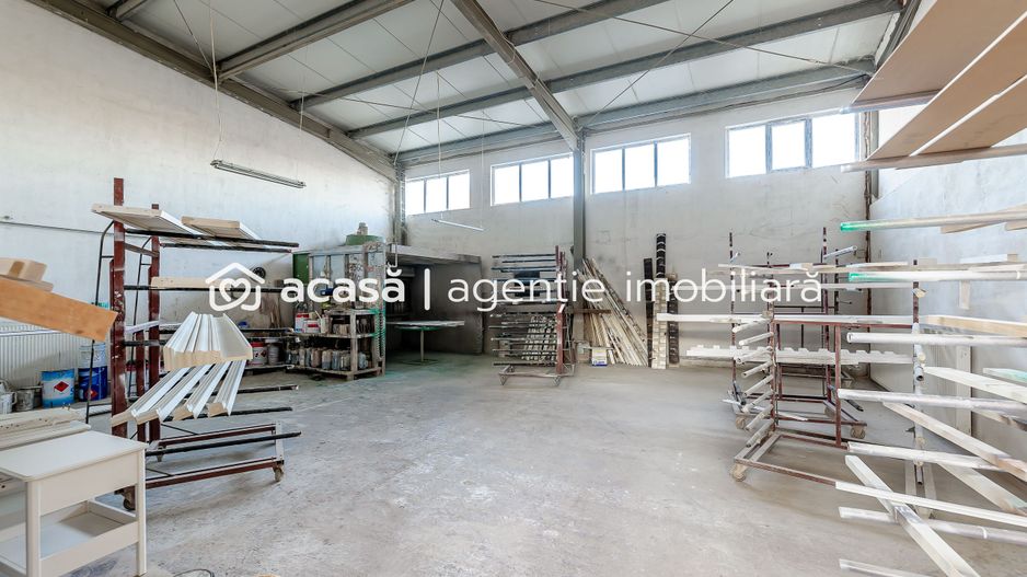 HALĂ INDUSTRIALĂ PRODUCȚIE / DEPOZITARE, 1036 MP - Poză 11