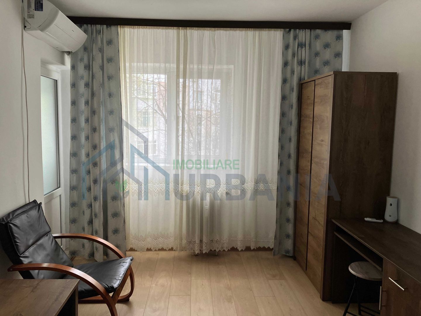 Apartament 1 cameră decomandat, etaj 2, Baza 3, vizavi de Carrefour Felicia, Iași - Poză 1