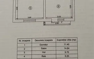 🏠Apartament 3 cam, 67 MP, decomandat // 📍Popas Păcurari - Mestecanis - Poză 18