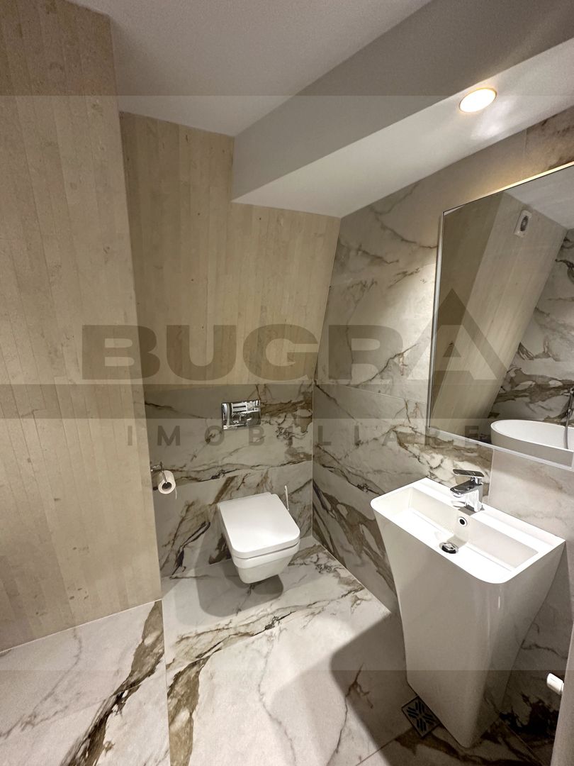 Apartament de 3 camere ultrafinisat, 72mp, parcare, Complex Wings - Poză 7