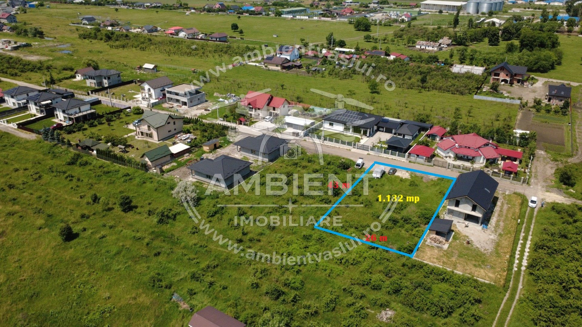 Teren intravilan 1.132 mp, zona Livada - Munteni de Jos; - Poză 1