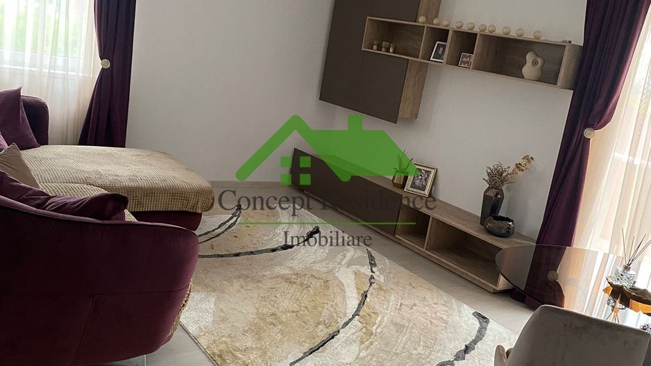 Apartament 2 camere Garden Villa, 60 mp, balcon 12 mp, mobilat - Poză 9