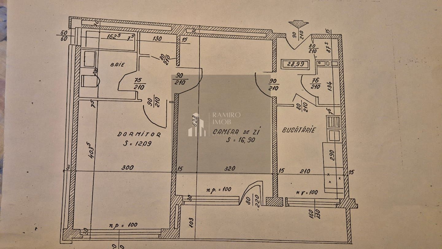 APARTAMENT 2 CAMERE 50 MP/ SECTOR 3/ ZONA PARC ALEXANDRU IOAN CUZA - Poză 1