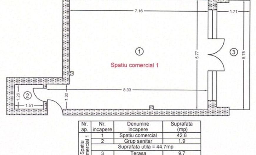 sp.com.-45mp+terasa descop-10mp+2parcari/20min metrou Berceni - Poză 5