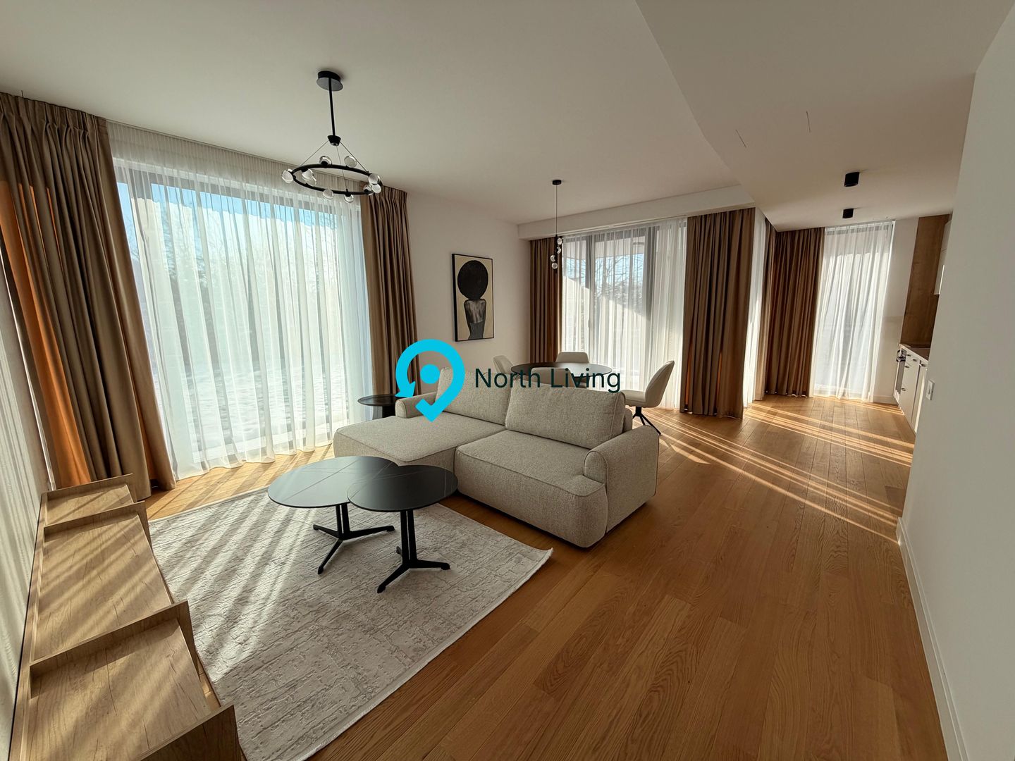 3 Camere | Curte 155 mp | Prima Închiriere | - Poză 1