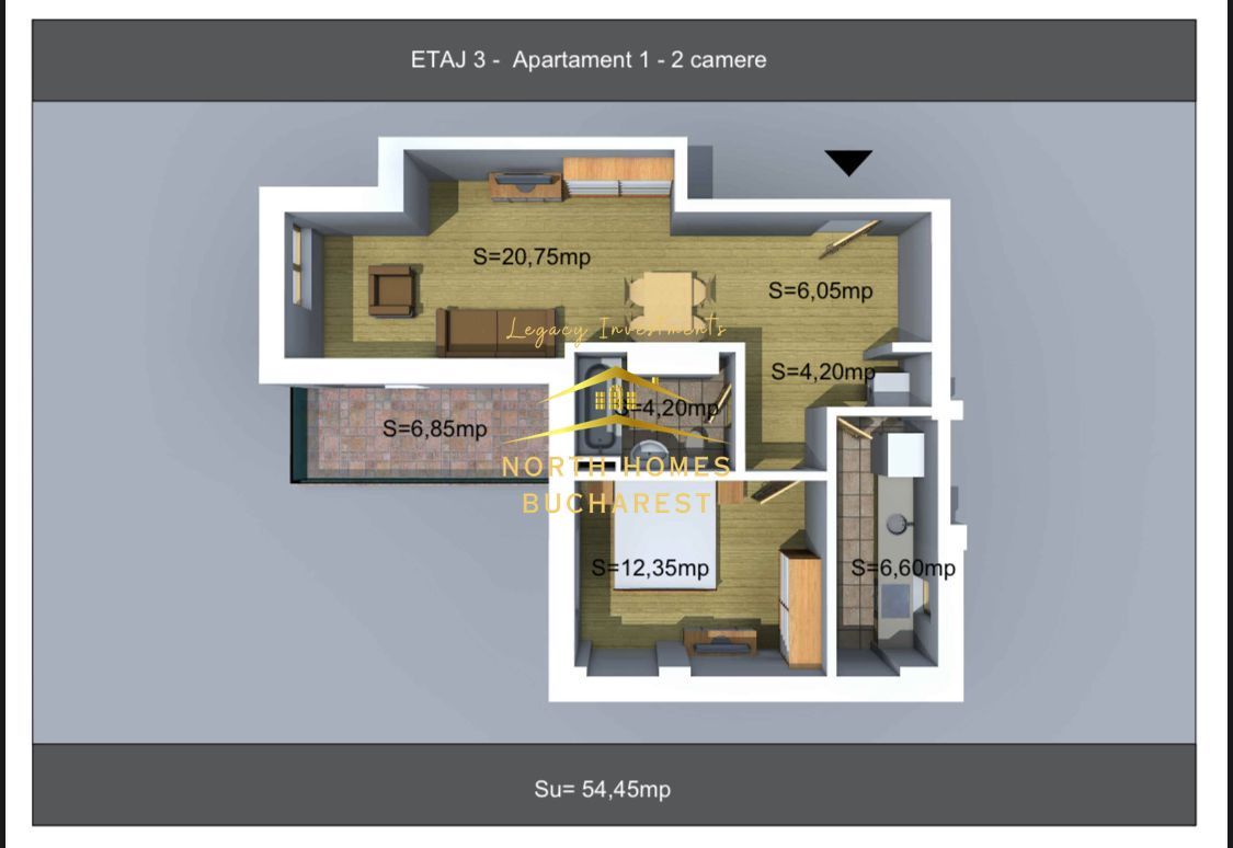0 COMISION 2 Camere Colosseum Livrare Iulie 2024 - Poză 3