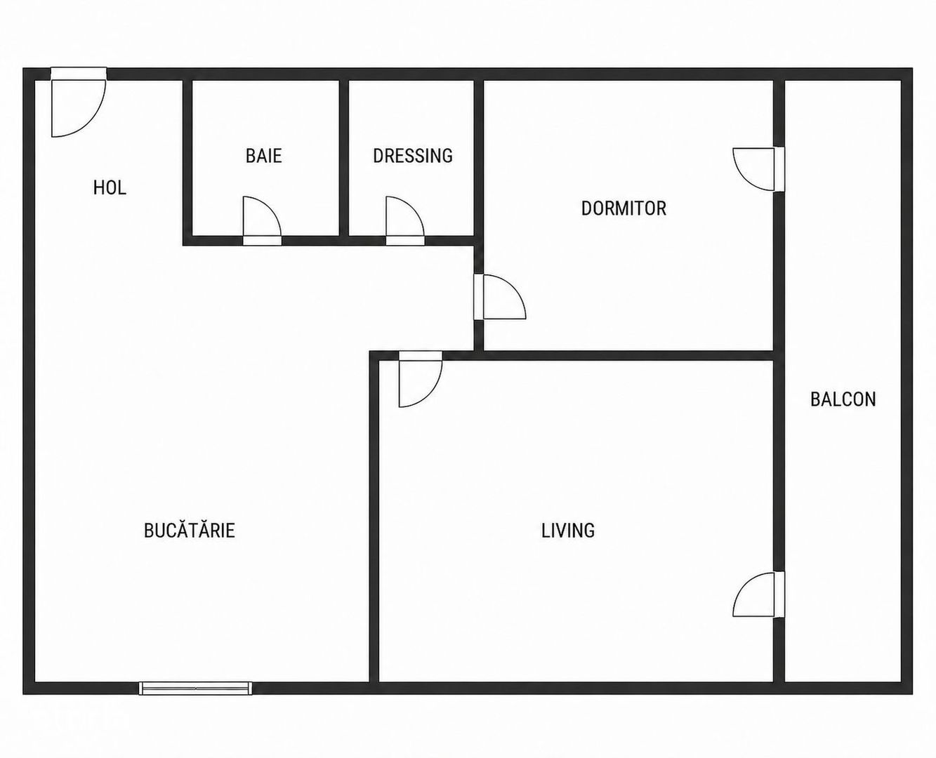 Apartament decomandat 2 camere, dressing, balcon, parcare, Buna Ziua - Poză 11
