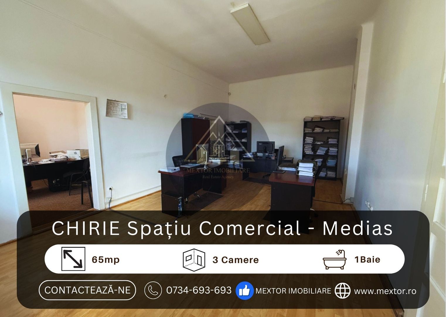 Birou de inchiriat, Medias (semi-central) - Poză 1