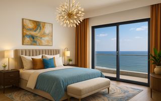 Vedere directa la Mare, Prima linie, Penthouse tip Duplex, bloc Boutique - Poză 15