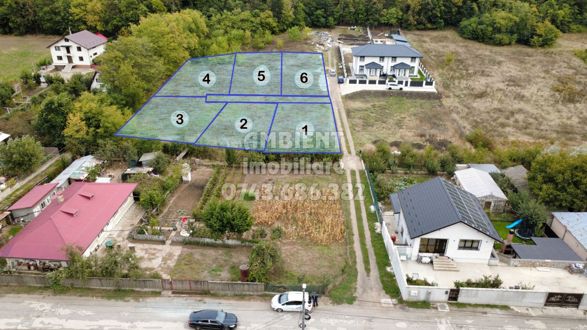 LOTURI de teren INTRAVILAN,  intre 600 - 700 mp, VASLUI, zona Gura Bustei; - Poză 4