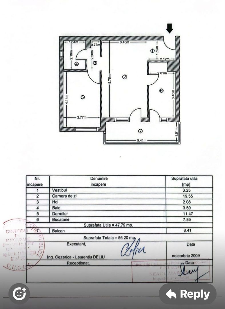 Apartament 2 camere cu parcare, mobilat, utilat–Citadella, Titan - Poză 1