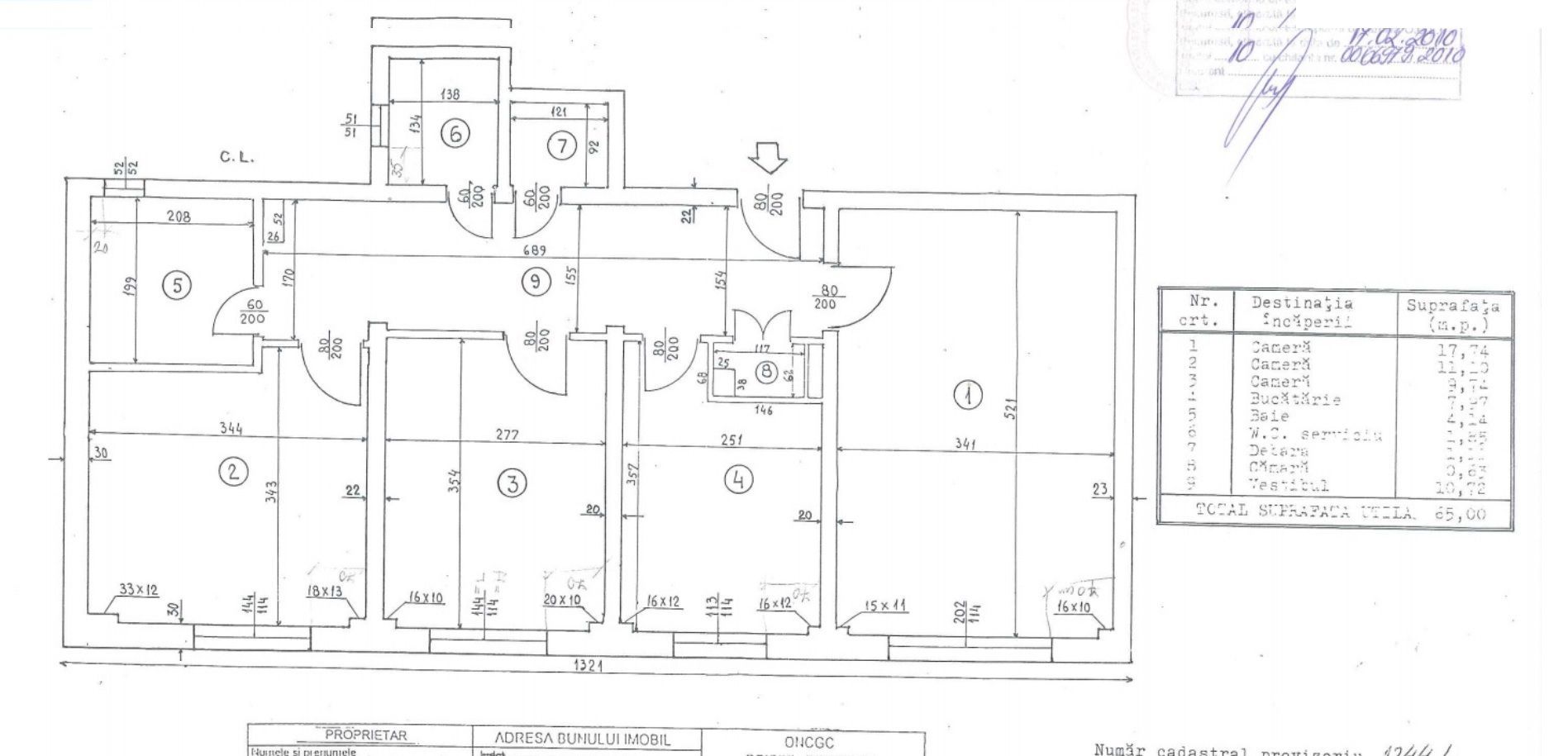 Apartament cu 3 camere 65 mp bloc 1984 - Rahova - pret 115.000 euro - Poză 12