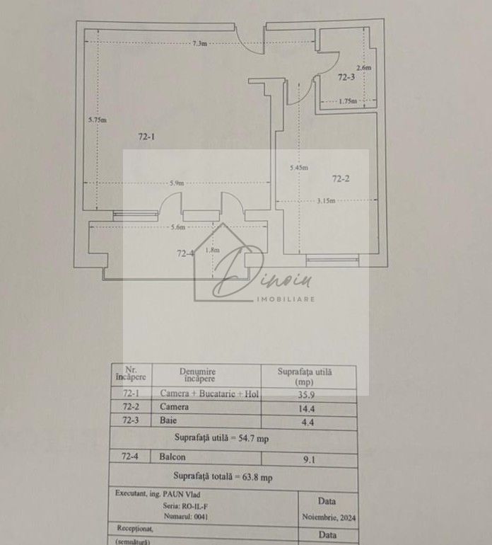 Apartament 2 camere Baicului I Quartz Residence I 2 parcari si boxa - Poză 2