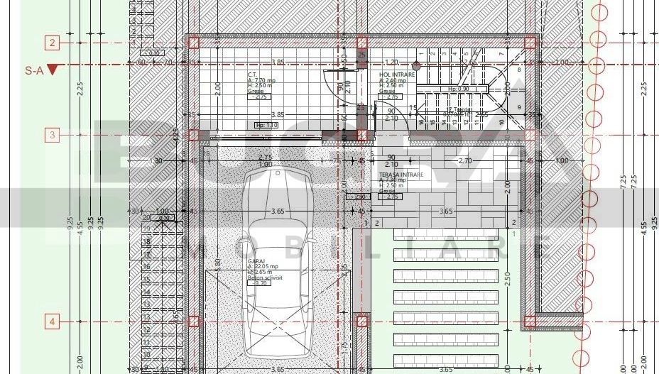 Case individuale 4 camere, 140 mp utili, 1000 mp teren, Feleacu - Schiță 9