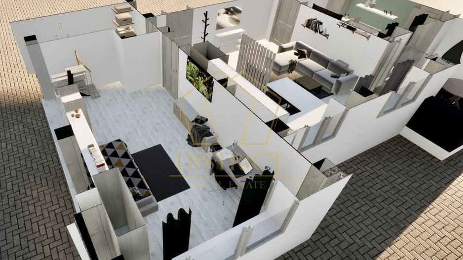 Apartament premium 4 camere, pe doua niveluri | Dumbravita | Kaufland - Poză 8