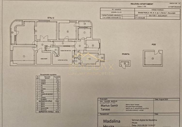 Apartament *4 camere* // Dorobanti - Strada PARIS - Poză 16