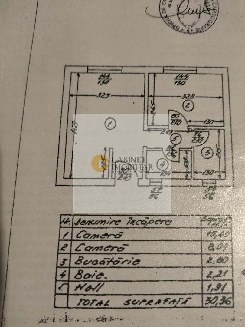 2 Camere | Decomandat | Metrou Gorjului la 7 minute - Schiță 7