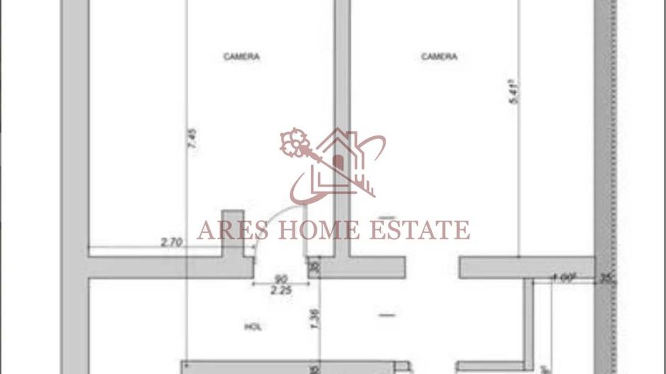 Apartament 2 camere/ decomandat/la cateva minute de centrul Timisoarei - Schiță 11