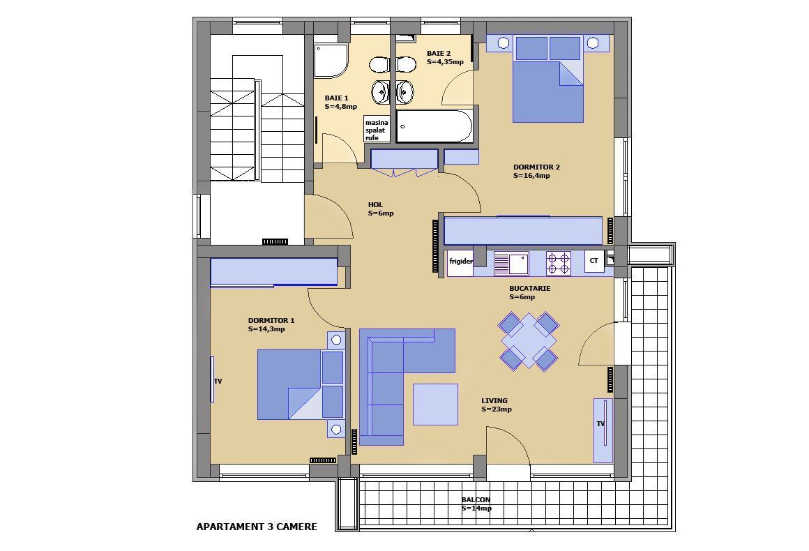 Apratament Pipera / rond OMV - Poză 15