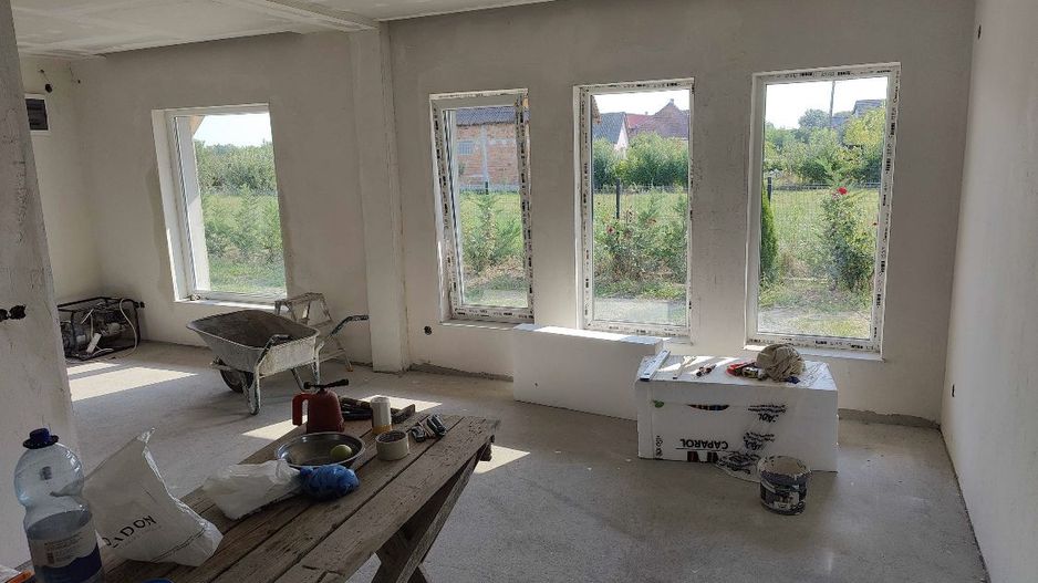 Casa noua de vanzare ( semifinisat) in Ruseni, com. Paulesti - Poză 4