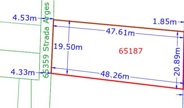 Teren intravilan de vanzare , 965 mp, parcelabil, Islaz - Poză 2