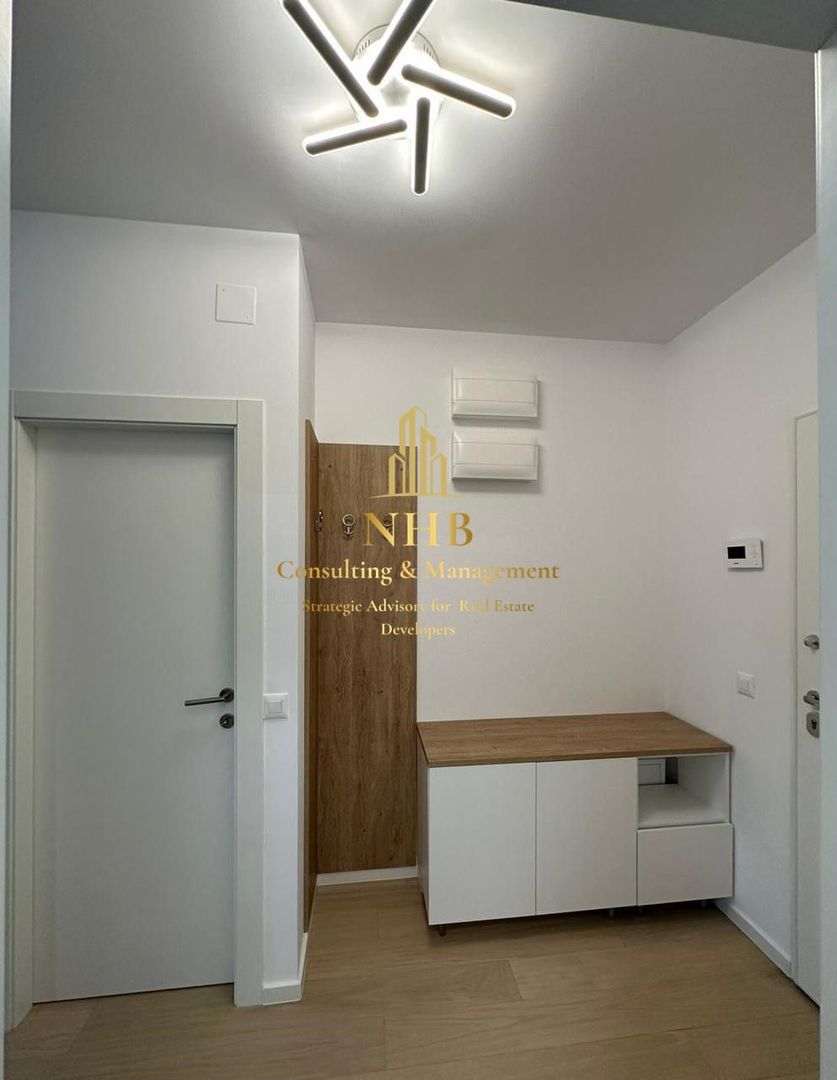Studio 1 camera cu curte si terasa, THE IVY Baneasa, parcare inclusa - Poză 9