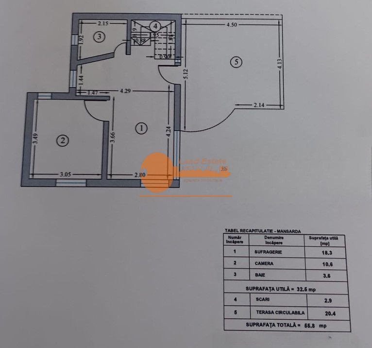 Vilă P+1 cu garsonieră independentă și curte 360 mp | zonă liniștită Militari - Schiță 7