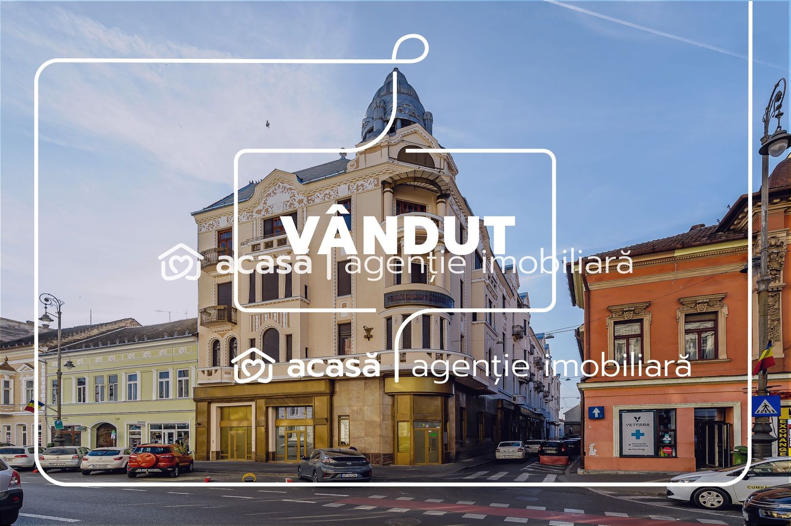 VÂNDUT! Apartament cu 4 Camere în Palatul Bohuș, Arad - Poză 1