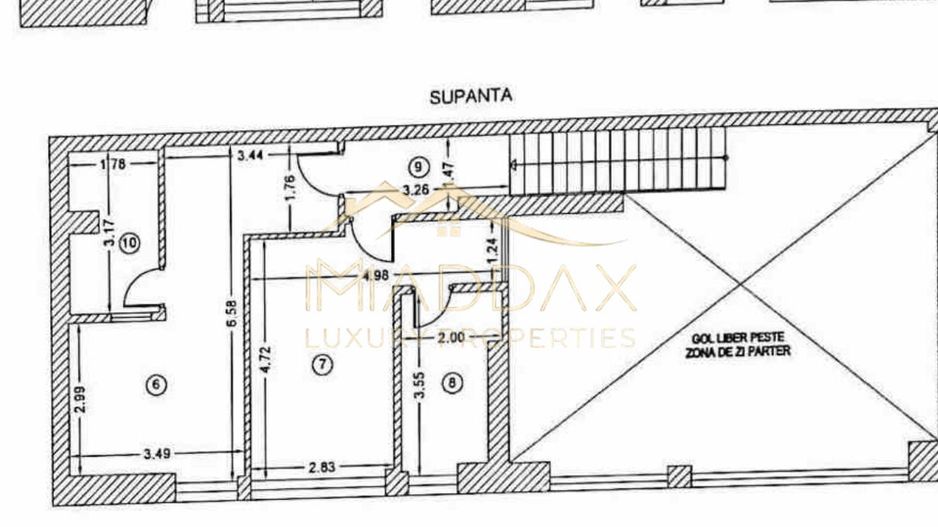 Duplex 4 camere *156mp* + cu curte proprie 175mp // Straulesti - Schiță 36