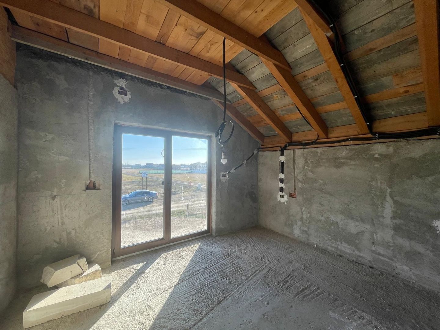 Casa Individuala la rosu - 157mp utili/864 teren Mosnita Noua - Poză 9